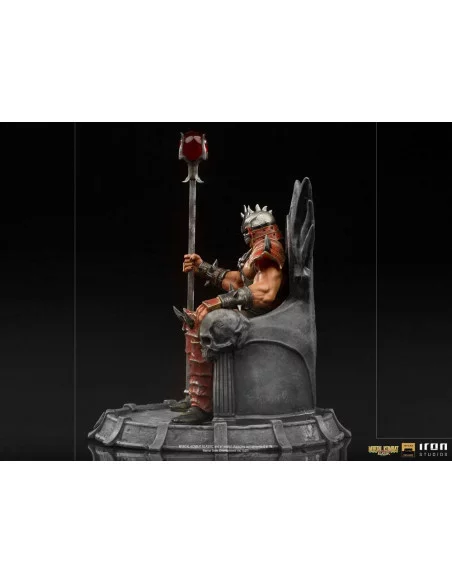 es::Mortal Kombat Estatua 1/10 BDS Deluxe Art Scale Shao Khan 25 cm