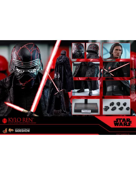 es::Star Wars Episode IX Figura 1/6 Kylo Ren Hot Toys 33 cm