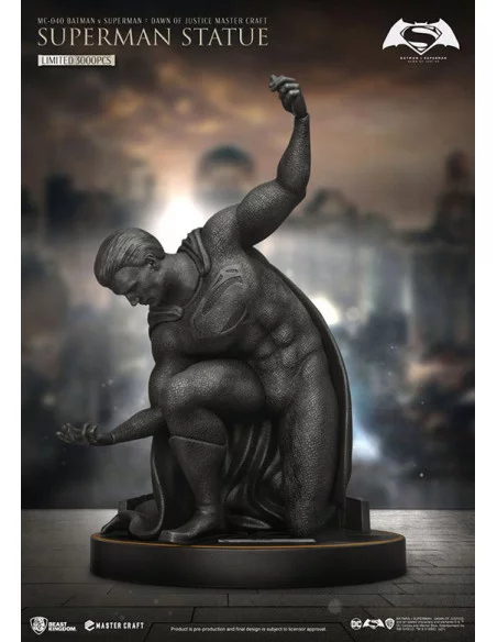 es::Batman v Superman Dawn Of Justice Estatua Master Craft Superman Memorial 40 cm