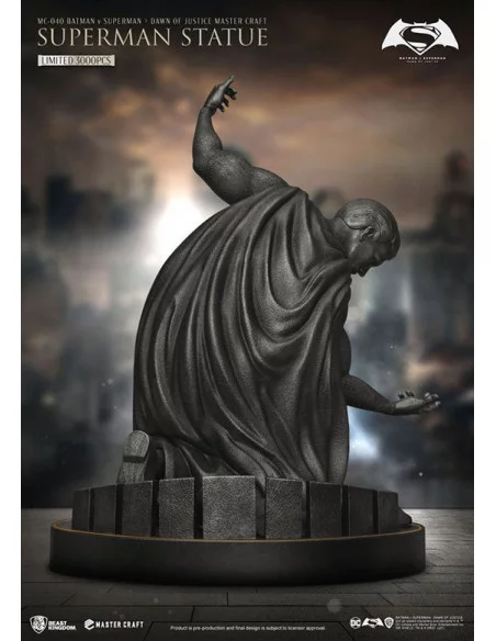 es::Batman v Superman Dawn Of Justice Estatua Master Craft Superman Memorial 40 cm