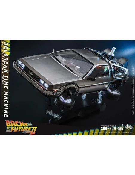 es::Regreso al Futuro Vehículo 1/6 DeLorean Time Machine Hot Toys 72 cm