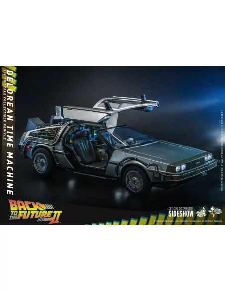 es::Regreso al Futuro Vehículo 1/6 DeLorean Time Machine Hot Toys 72 cm