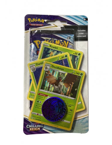 es::Pokémon Sword and Shield Chilling Reign Blister Premium Checklane Decidueye (En Inglés)