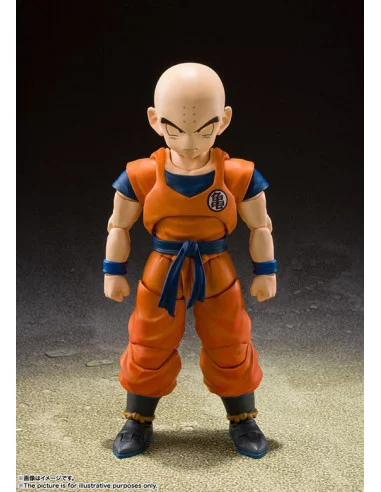 es::Dragon Ball Z Figura S.H. Figuarts Krillin Earth's strongest man 12 cm