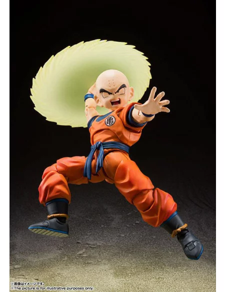 es::Dragon Ball Z Figura S.H. Figuarts Krillin Earth's strongest man 12 cm