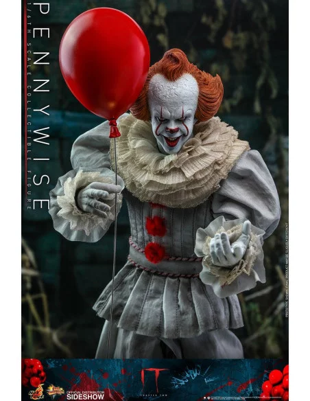 es::It Capítulo 2 Figura 1/6 Pennywise Hot Toys 32 cm