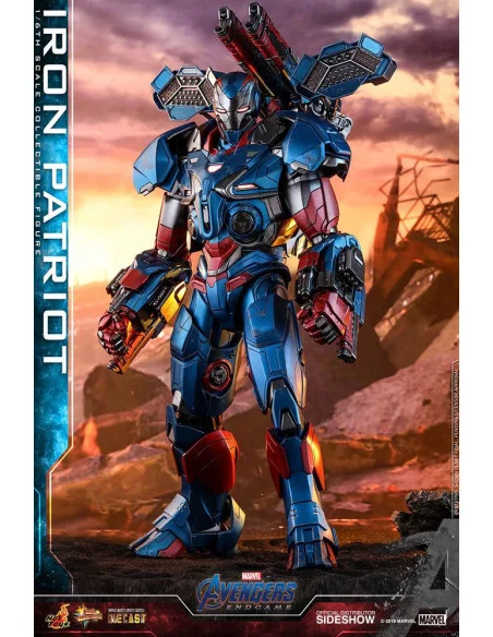 es::Vengadores: Endgame Figura Diecast 1/6 Iron Patriot Hot Toys 32 cm