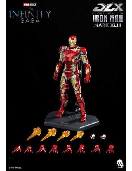 es::Infinity Saga Figura 1/12 DLX Iron Man Mark 43 16 cm