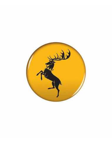 es::Juego de Tronos Chapa Escudo Baratheon 6 cm