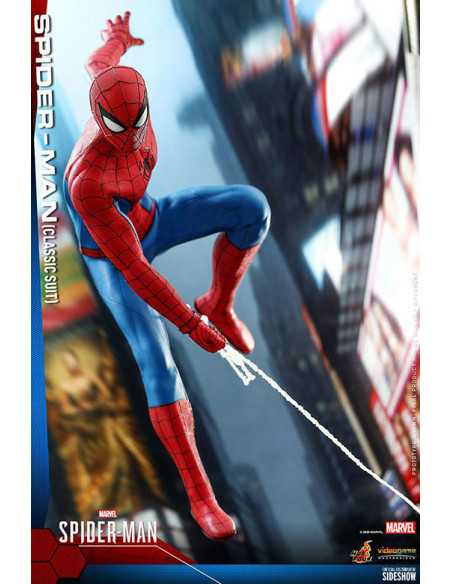 es::Marvel's Spider-Man Figura 1/6 Spider-Man Classic Suit Hot Toys 30 cm