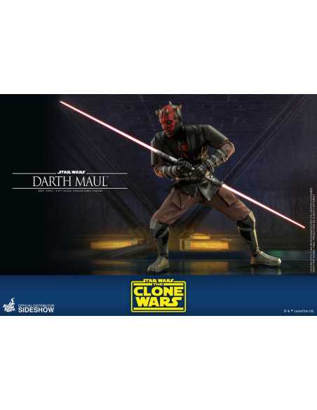 es::Star Wars The Clone Wars Figura 1/6 Darth Maul Hot Toys 29 cm