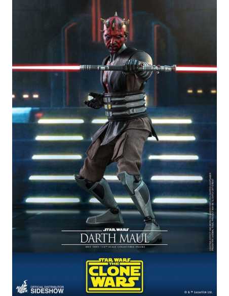 es::Star Wars The Clone Wars Figura 1/6 Darth Maul Hot Toys 29 cm