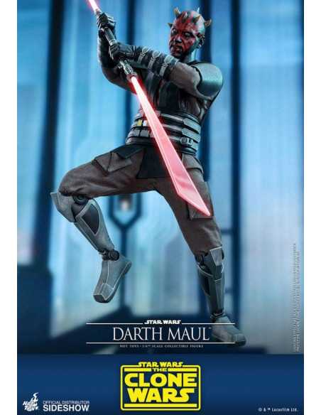 es::Star Wars The Clone Wars Figura 1/6 Darth Maul Hot Toys 29 cm