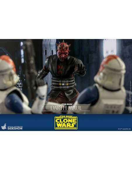 es::Star Wars The Clone Wars Figura 1/6 Darth Maul Hot Toys 29 cm