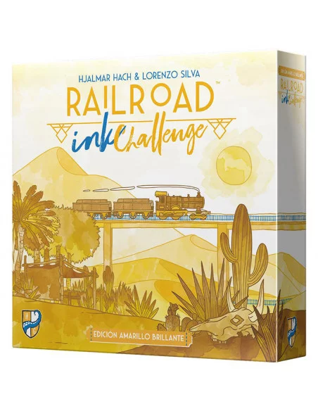 es::Railroad Ink: Edición amarillo - Juego de tablero