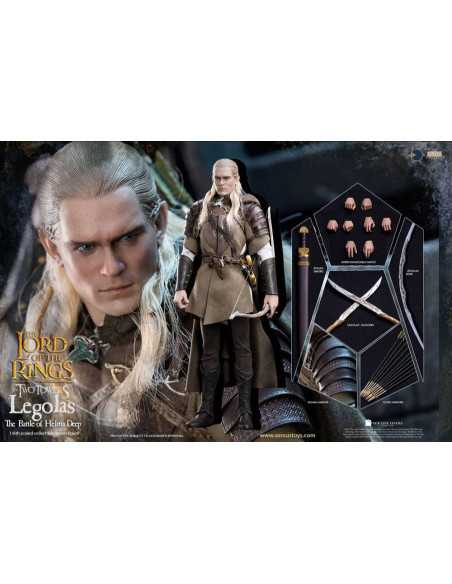 es::El Señor de los Anillos: Las dos torres Figura 1/6 Legolas at Helm's Deep 30 cm 