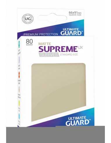 es::Ultimate Guard Supreme UX Sleeves Fundas de Cartas Tamaño Estándar Beige Mate (80)