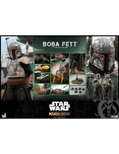 es::Star Wars The Mandalorian Figura 1/6 Boba Fett Hot Toys