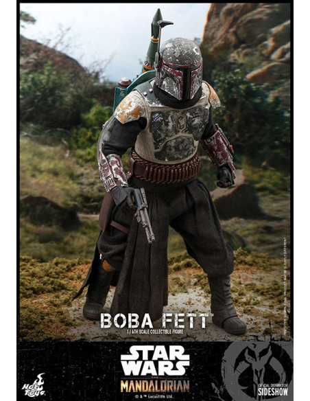 es::Star Wars The Mandalorian Figura 1/6 Boba Fett Hot Toys