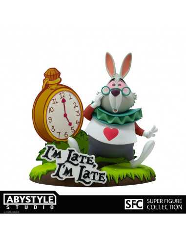 es::Disney Estatua White rabbitt 10 cm