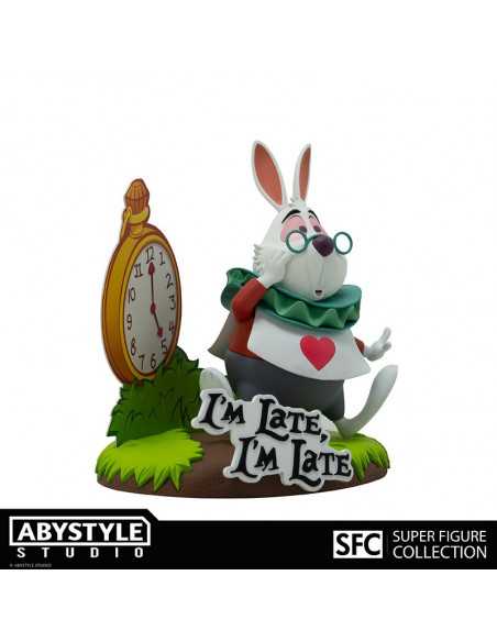 es::Disney Estatua White rabbitt 10 cm