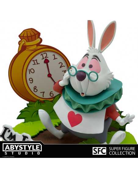 es::Disney Estatua White rabbitt 10 cm