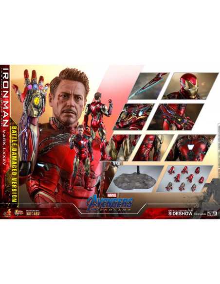 es::Vengadores: Endgame Figura Diecast 1/6 Iron Man Mark LXXXV Battle Damaged Version Hot Toys 32 cm