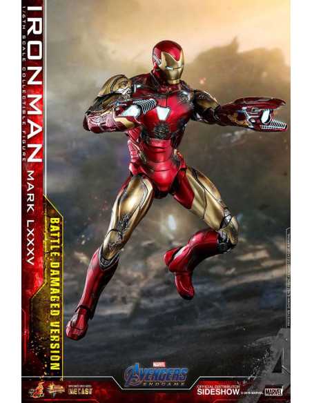 es::Vengadores: Endgame Figura Diecast 1/6 Iron Man Mark LXXXV Battle Damaged Version Hot Toys 32 cm