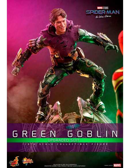 es::Spider-Man: No Way Home Figura Movie Masterpiece 1/6 Green Goblin (Upgraded Suit) Hot Toys 30 cm