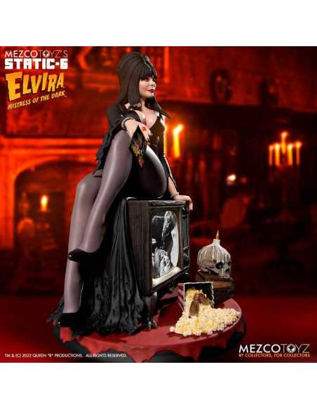 es::Elvira Mistress of the Dark Estatua 1/6 Static-6 Elvira