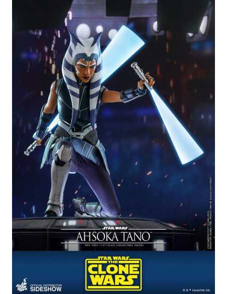 es::Star Wars The Clone Wars Figura 1/6 Ahsoka Tano Hot Toys 29 cm