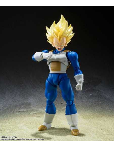 es::Dragonball Z Figura S.H. Figuarts Super Saiyan Vegeta (Awakened Super Saiyan Blood) 14 cm