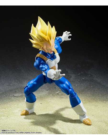 es::Dragonball Z Figura S.H. Figuarts Super Saiyan Vegeta (Awakened Super Saiyan Blood) 14 cm