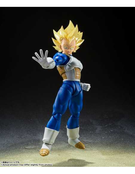 es::Dragonball Z Figura S.H. Figuarts Super Saiyan Vegeta (Awakened Super Saiyan Blood) 14 cm