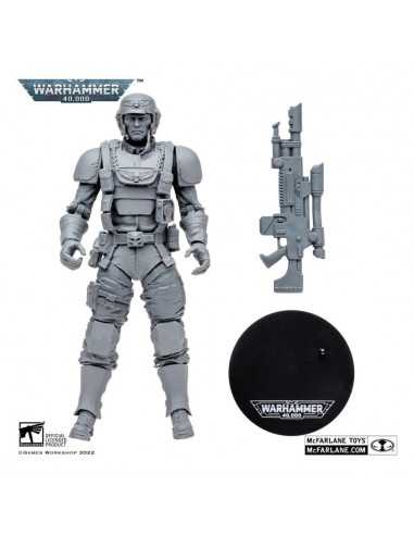 es::EMBALAJE DAÑADO Warhammer 40k Darktide Figura Veteran Guardsman (Artist Proof) 18 cm