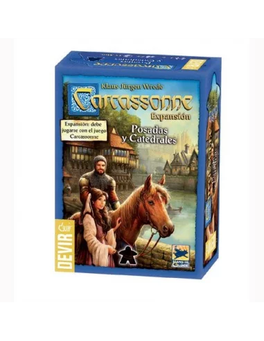 es::Carcassonne: Posadas y catedrales - Ampliación Juego de mesa