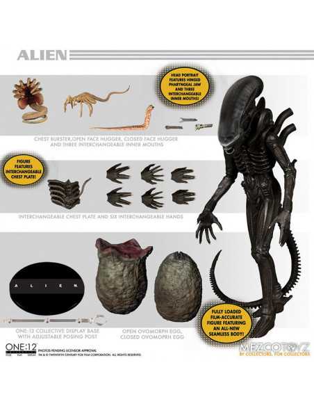 es::Alien Action Figura 1/12 Alien 18 cm