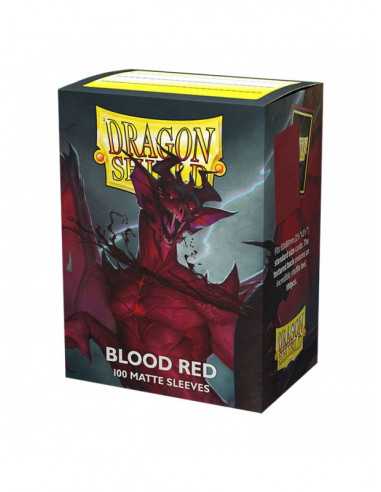 es::Dragon Shield Fundas Standard Matte Simurag Rojo (100)