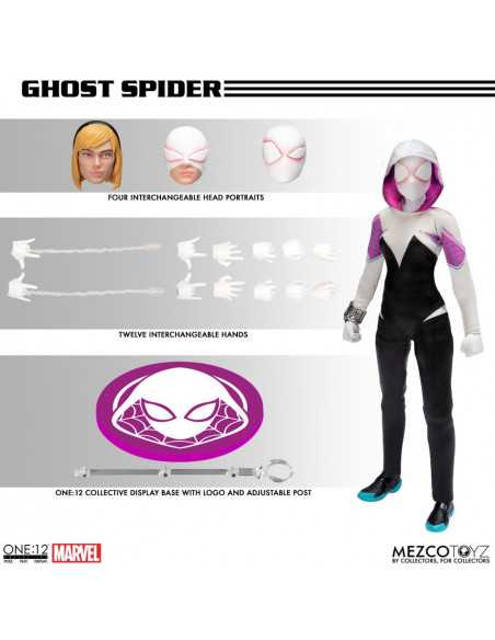 es::Marvel Universe Figura Ghost-Spider One:12 Collective 16 cm