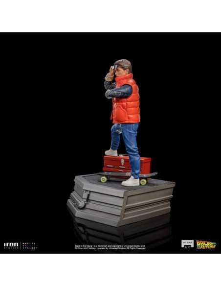 es::Regreso al Futuro I Estatua 1/10 Art Scale Marty McFly 20 cm