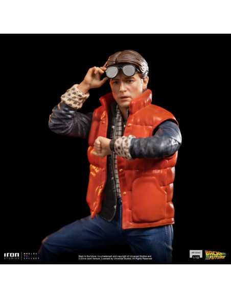 es::Regreso al Futuro I Estatua 1/10 Art Scale Marty McFly 20 cm