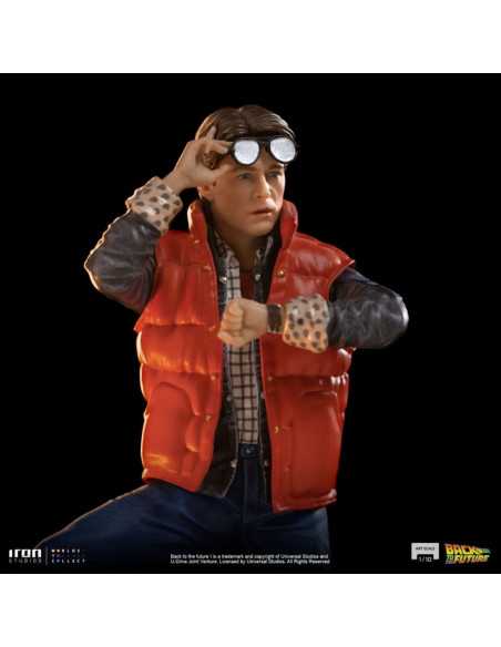 es::Regreso al Futuro I Estatua 1/10 Art Scale Marty McFly 20 cm