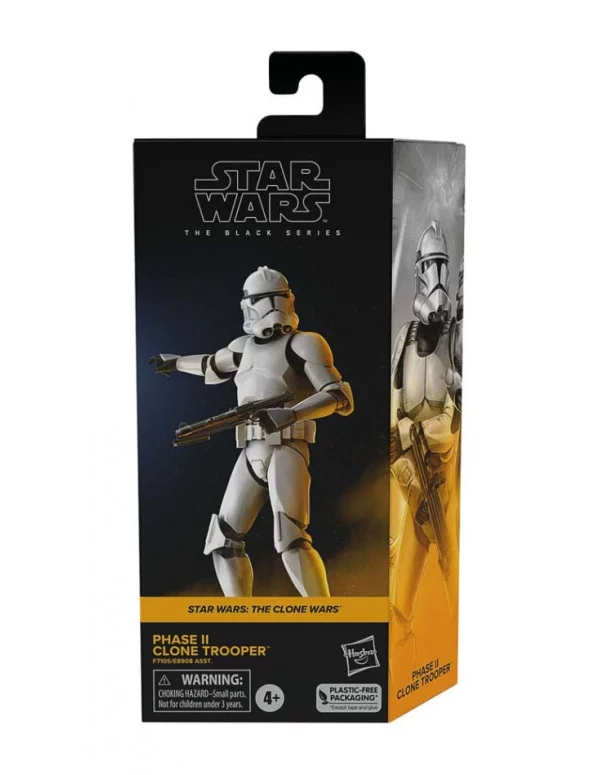 Comprar Star Wars The Clone Wars Black Series Figura Phase II Clone Trooper 15  cm - Mil Comics: Tienda de cómics y figuras Marvel, DC Comics, Star Wars,  Tintín