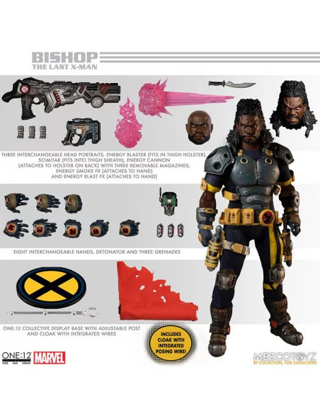 es::Marvel Figura 1/12 Bishop One:12 Collective 17 cm