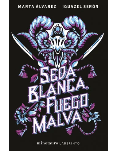 es::Seda blanca, fuego malva