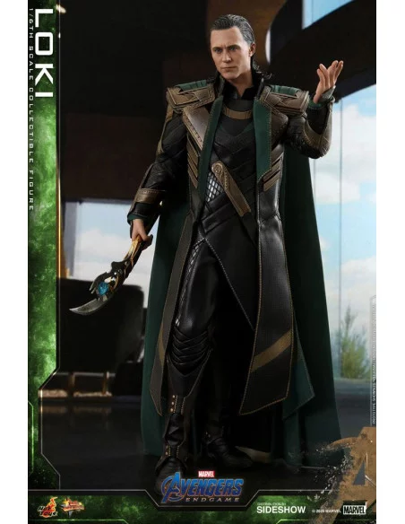 es::Vengadores: Endgame Figura 1/6 Loki Hot Toys 31 cm