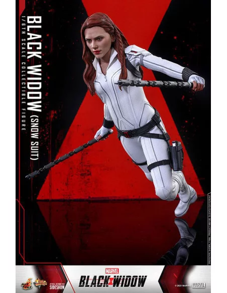 es::Black Widow Figura 1/6 Black Widow Snow Suit Version 28 cm Hot Toys