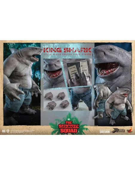 es::Escuadrón Suicida Figura 1/6 King Shark Hot Toys