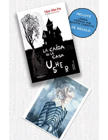 es::La caída de la casa Usher (Pack con una ilustración firmada de Agustín Comotto)