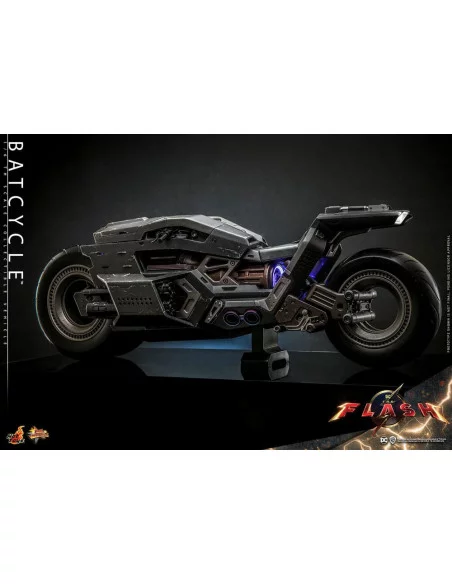 es::The Flash Vehículo 1/6 Batcycle Hot Toys 56 cm